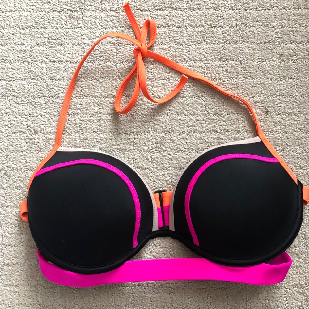Victoria Secret Swim Push Up Bikini Top 36D